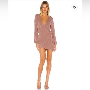 Emmy Dress in Mauve, Lovers and Friends. From REVOLVE